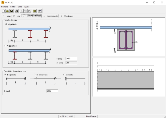 ACP 1.0.2: Verificação estrutural em fase de construção