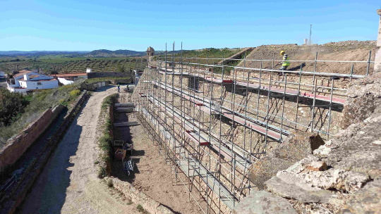 Riportico Engenharia fiscaliza restauro das muralhas da antiga Fortaleza de Juromenha