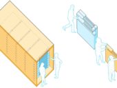 Imagem do dia: Um abrigo de emergência modular que pode ser assemblado em menos de 15 minutos