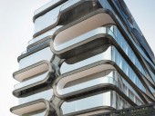 Aço e vidro no novo edifício de Zaha Hadid em Nova Iorque