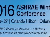 Aquecimento, refrigeração e ar-condicionado em destaque na Conferência de Inverno ASHRAE 2016