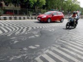 Calor Extremo Derrete Estradas no Norte da Índia