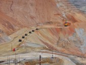 Timelapse da Construção de Estrada de Acesso a Bingham Canyon