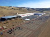 Construção da Giga Fábrica da Tesla em 4K