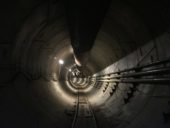 Imagem do dia: Construção do primeiro túnel da futura rede subterrânea de transportes de Los Angeles