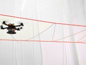 Drones autónomos constroem ponte em Zurique