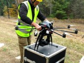 Uso de drones na inspeção de torres eólicas e infraestruturas elétricas