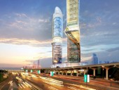 Mais duas mega torres a nascer em simultâneo no coração do Dubai