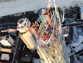 Sistema de Elevadores de Estaleiro JumpLift Garante uma Construção Mais Segura e Eficiente de Arranh...