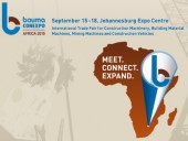 Equipamento e materiais de construção em África na Bauma Conexpo Africa 2015
