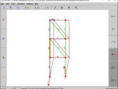 Fachwerk 0.44: Software de análise bidimensional de estruturas de betão armado