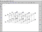 Fachwerk3D 0.44: Dimensionamento de estruturas espaciais