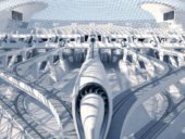 Norte-americanos projetam futurísticas estações Hyperloop