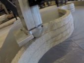 Novas imagens da gigantesca impressora 3D de betão da Universidade de Eindhoven