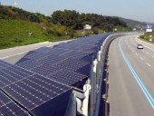 Integração de Tecnologias Solares em Autoestrada da Coreia do Sul