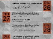 VIII Jornadas de Engenharia Civil da Universidade do Minho e IV Semana do DEC