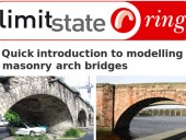 LimitState Promove Sessão Gratuita de Modelação de Pontes de Alvenaria em Arco