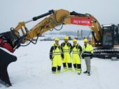 Maiores escavadoras elétricas do mundo entram em operação em obras na Europa