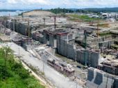 Timelapse da obra de expansão do Canal do Panamá em 4K