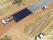 Pavimentação de 5 km de estrada na Austrália em apenas 48 horas