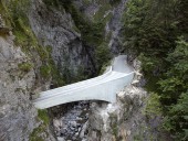 Ponte Schaufelschlucht na Áustria