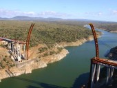 Processo construtivo da Ponte Arcos de Alconétar