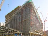 Imagem do dia: Progresso da construção do Edifício sede da Axel Springer em Berlim