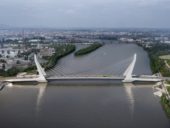 Imagem do dia: Projeto da nova ponte sobre o Rio Danúbio