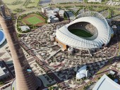 Projeto de Requalificação do Estádio Internacional Khalifa para o Campeonato Mundial FIFA 2022 no Ca...