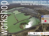 Utilização de Resíduos de Minas e Pedreiras em Obras de Engenharia Civil em Workshop no LNEC