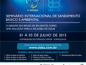 Reúso de Águas no Brasil em Destaque no III Seminário Internacional de Saneamento Básico e Ambiental