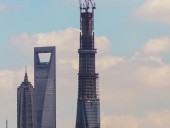 Time-lapse da construção da Torre de Xangai