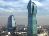 Torre SOCAR em Baku é o mais alto edifício do Azerbaijão