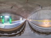 Uma viagem a 360° pelas entranhas do Túnel Base de Gotthard, o mais longo e profundo do mundo