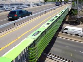 Viaduto Urbano Utilizado Para a Cultura de Algas em Genebra